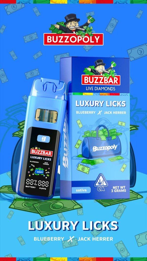 BUZZ BAR LUXURY LICKS